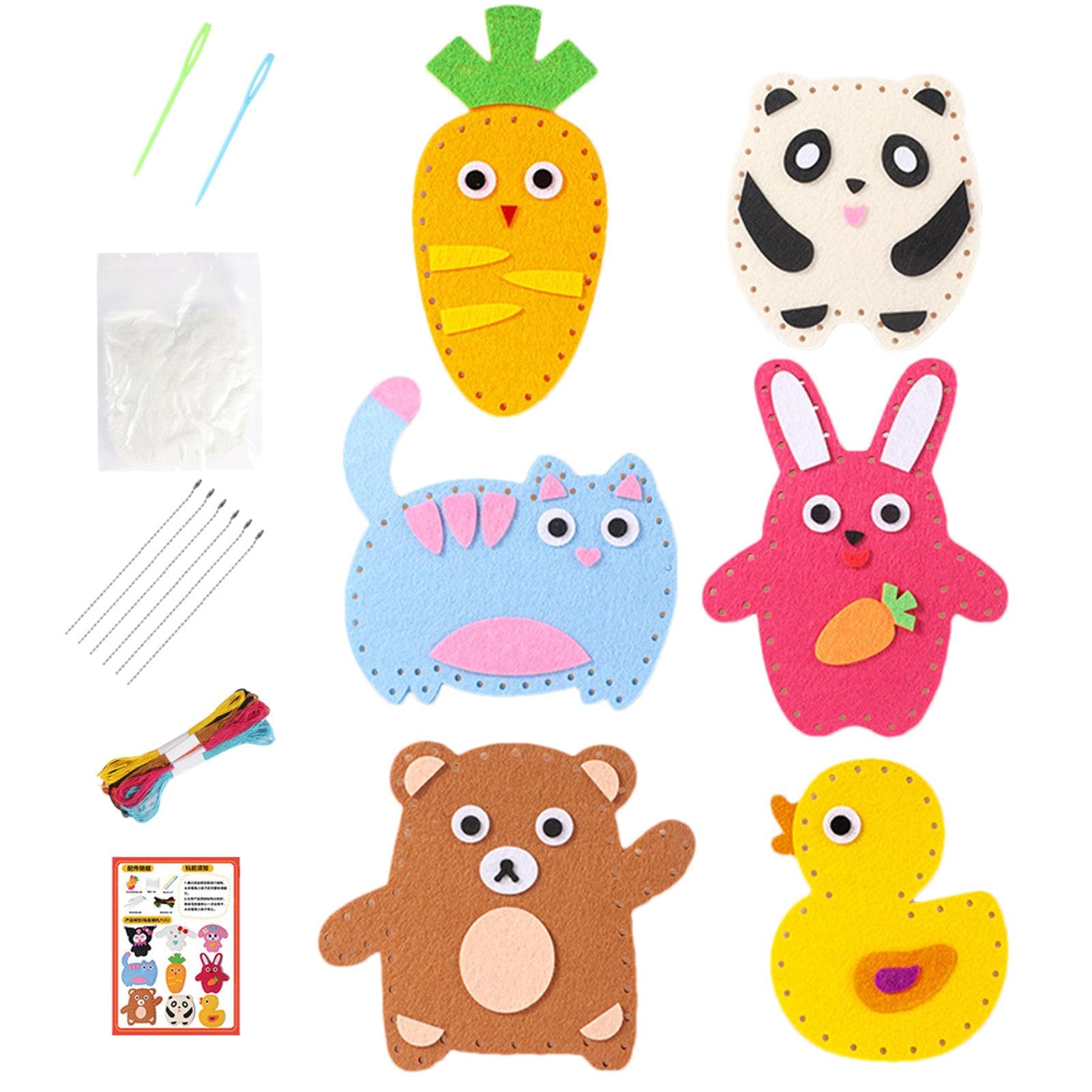 Amazon | 子供用裁縫キット、自分のぬいぐるみキットを作りましょう