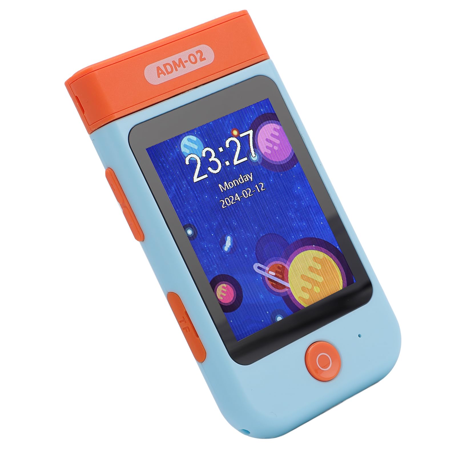 Smartphone per Bambini Giocattolo, 1080p ABS Toddler Gioca a Multifinection Telefine da 2,8 Pollici Touch Flip Camera per la Casa (Cat Blue)