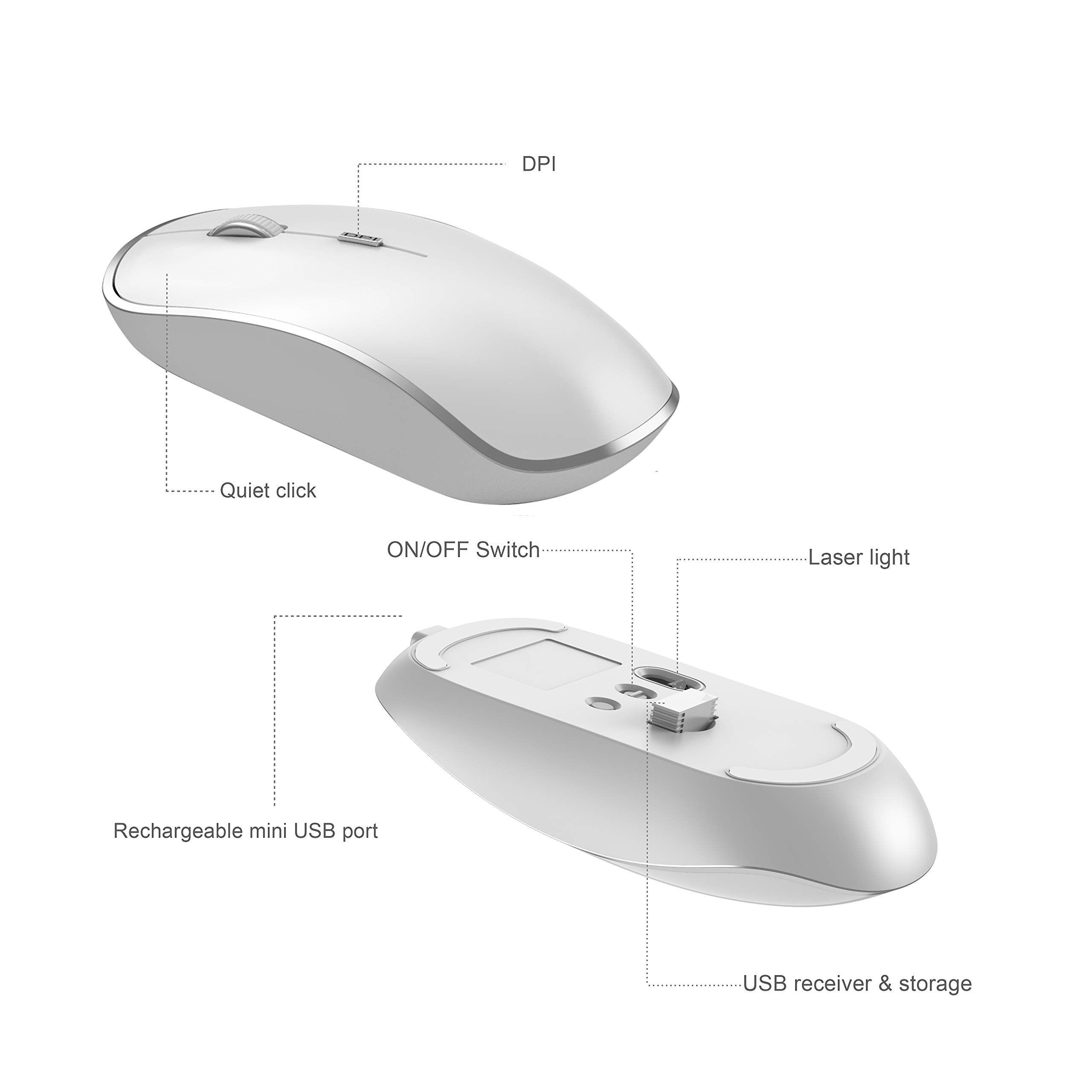 Logitech MK470 Slim Draadloos Toetsenbord en Muis Wit QWERTY aanbieding bij Coolblue