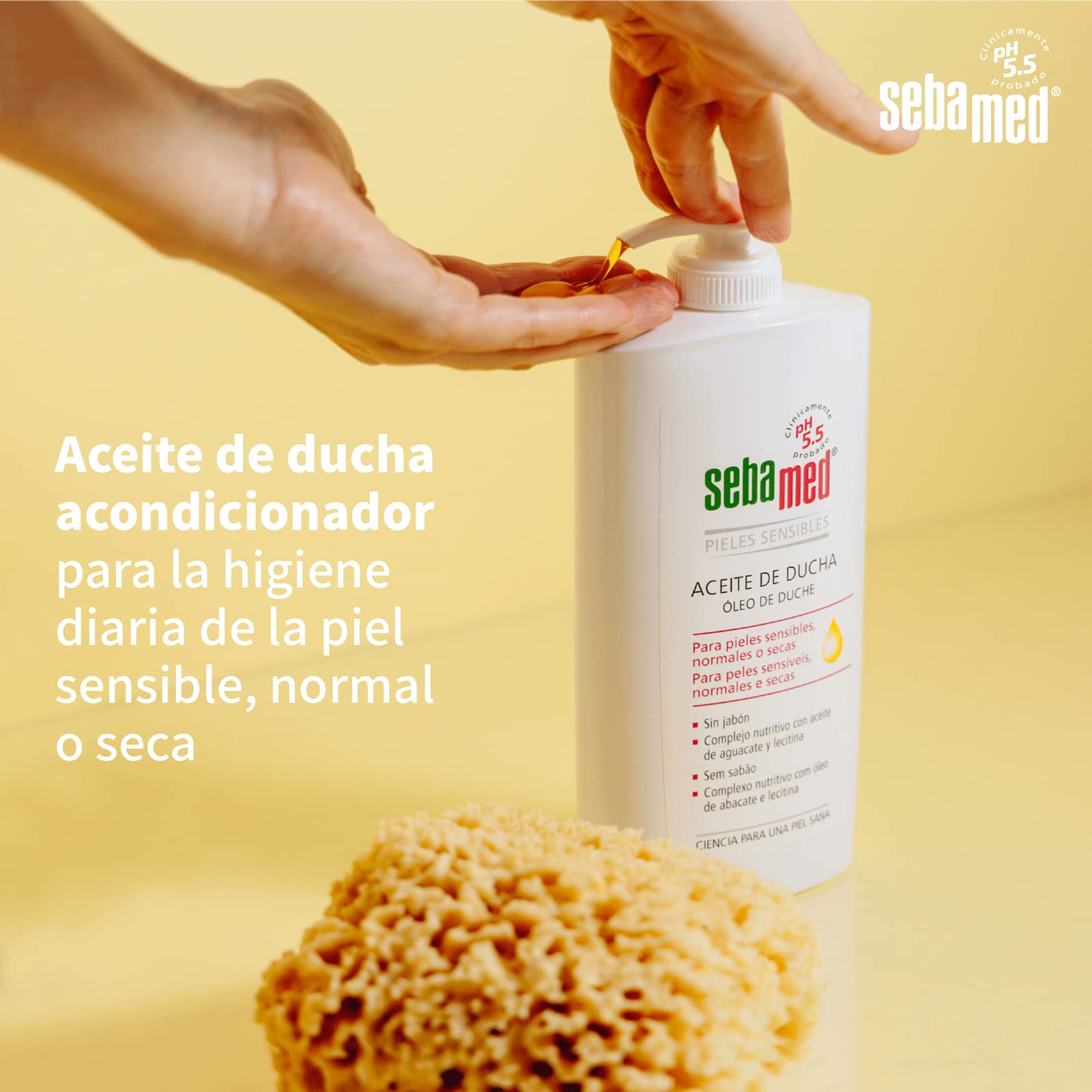 Seba Med Aceite Ducha 500 Ml C/Valv