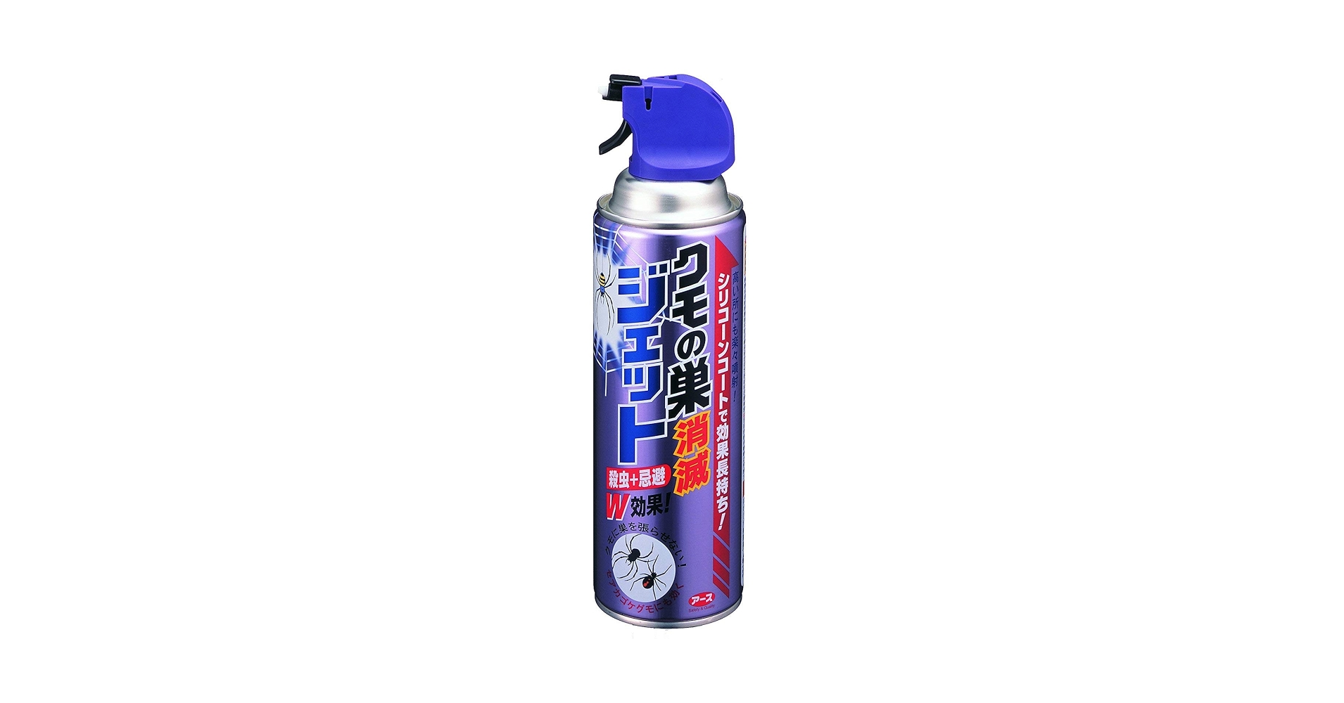 Amazon.co.jp: アース製薬 クモの巣消滅ジェット 450ml×5