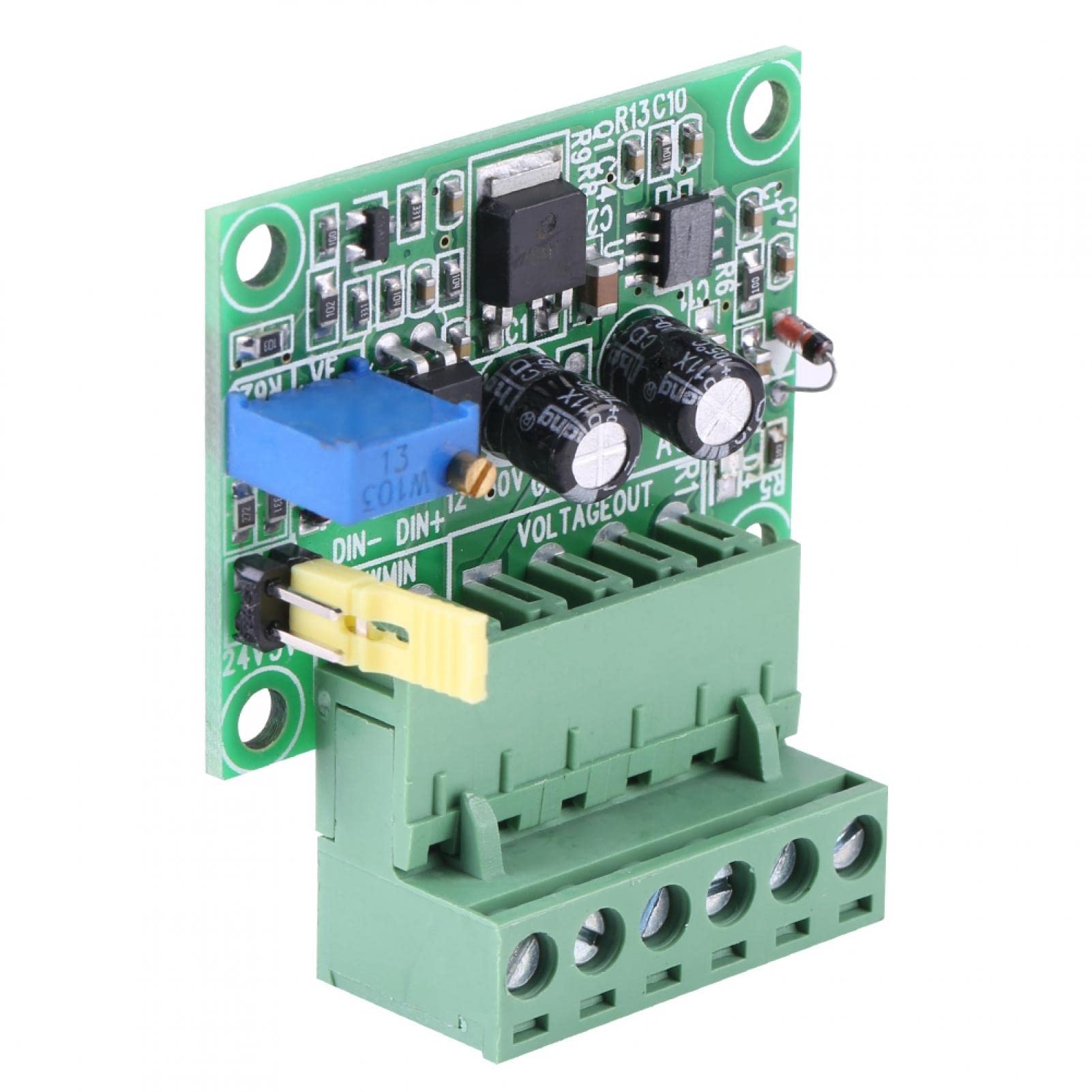 Modulo Convertitore da PWM a Tensione, 1-3KHZ 0-10V Modulo Convertitore da Segnale a Tensione PWM Scheda Analogica Digitale