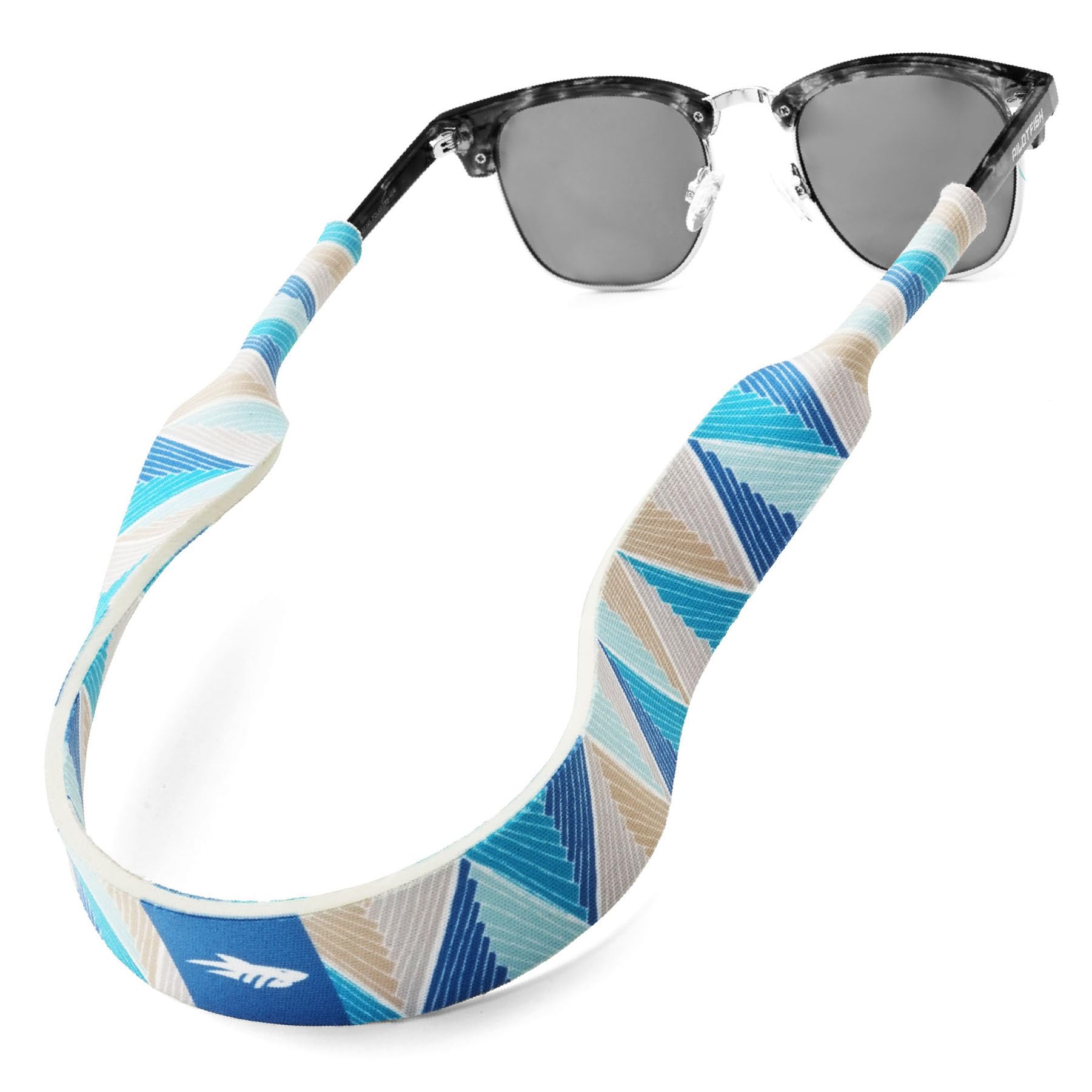 Pilotfish Correa flotante para gafas de sol, retenedor de gafas de neopreno ligero de primera calidad para hombres y mujeres, espiga de playa suave y Flexible