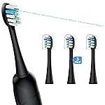 FitMount 3 Pack Toothbrush Replacement Heads Compatible with WaterPik Sonic Fusion 2.0, FitMount Flossing Brush Head Fit for Water-Pic SF-01 SF-02 and 2.0 SF-03 SF-04