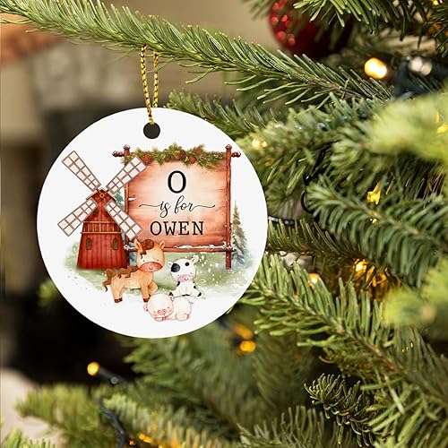 Miniatura 10 de Life is Better in The Garden - Adorno de Navidad, flores personalizadas, regalos para mamá, mujeres, regalos de flores, jardín de Navidad, adorno de