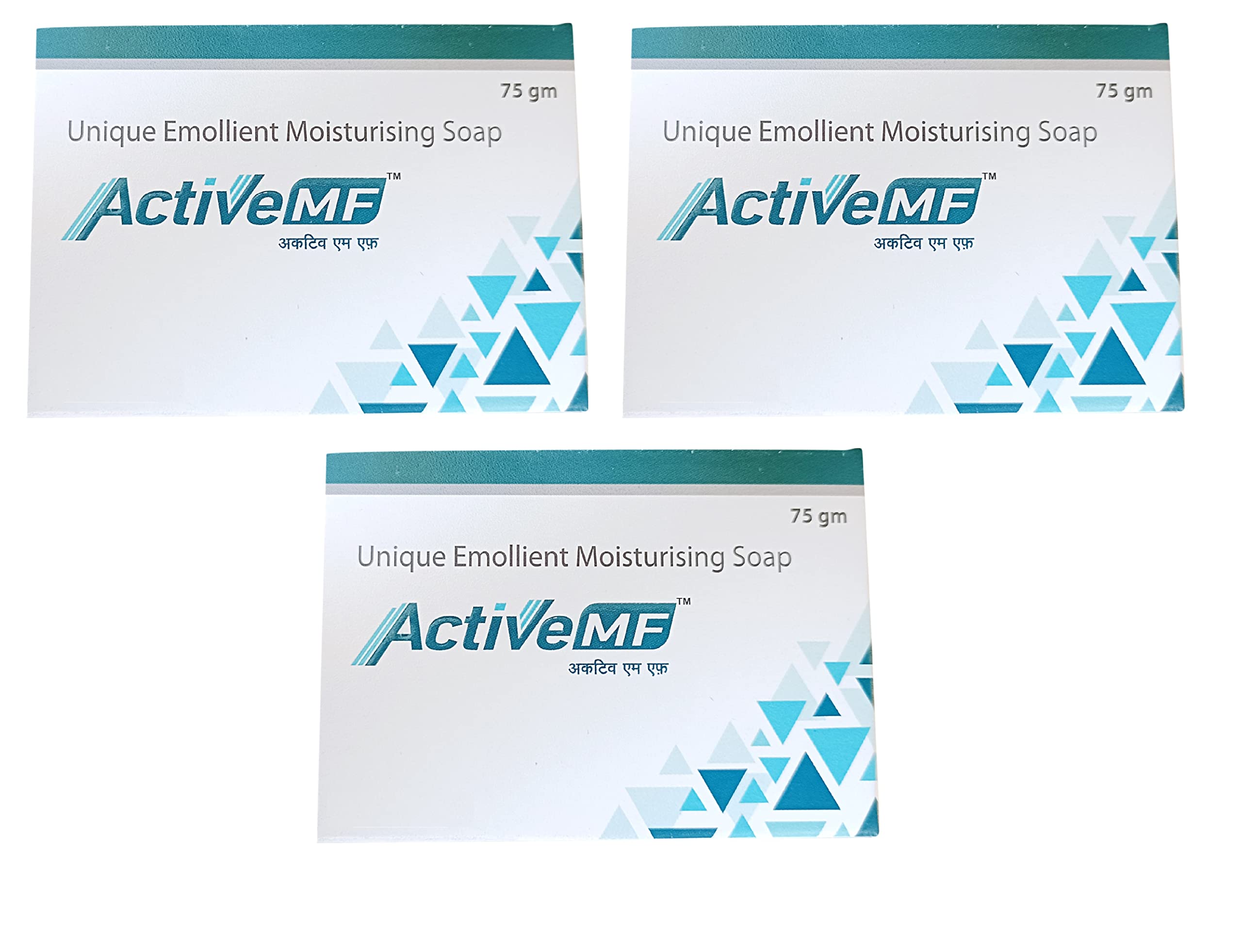 OPERIO Active MF Moisturising Soap 75Gm (Pack of 3 * 75gm)