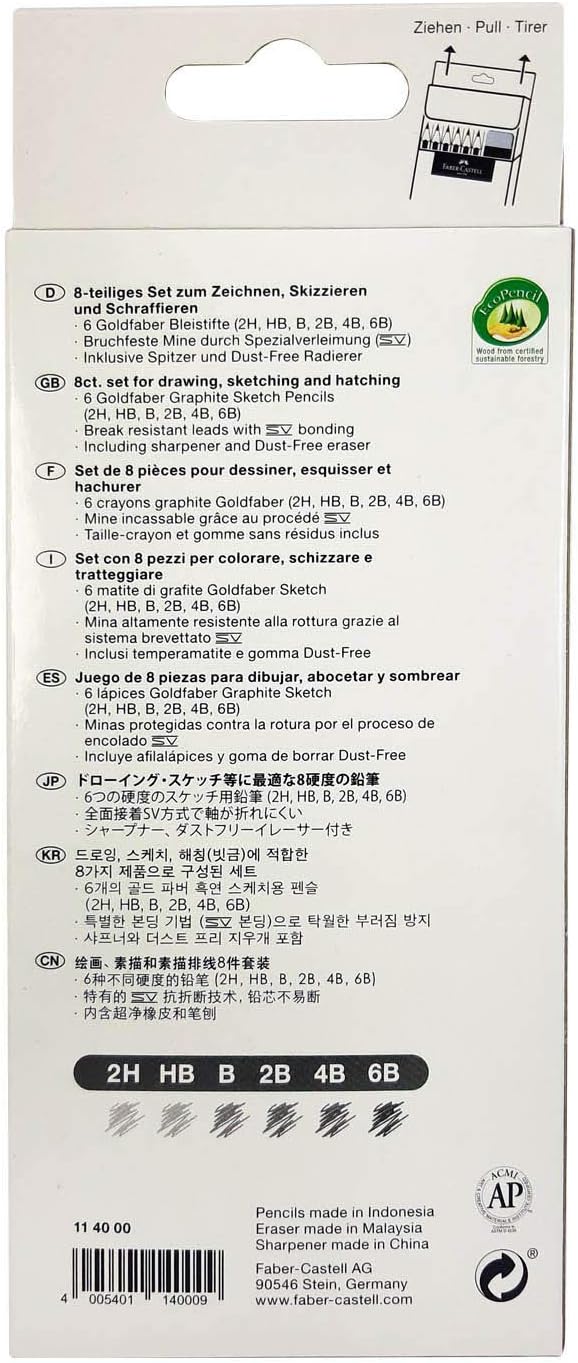 Faber-castell Goldfaber Graphite Sketch Set