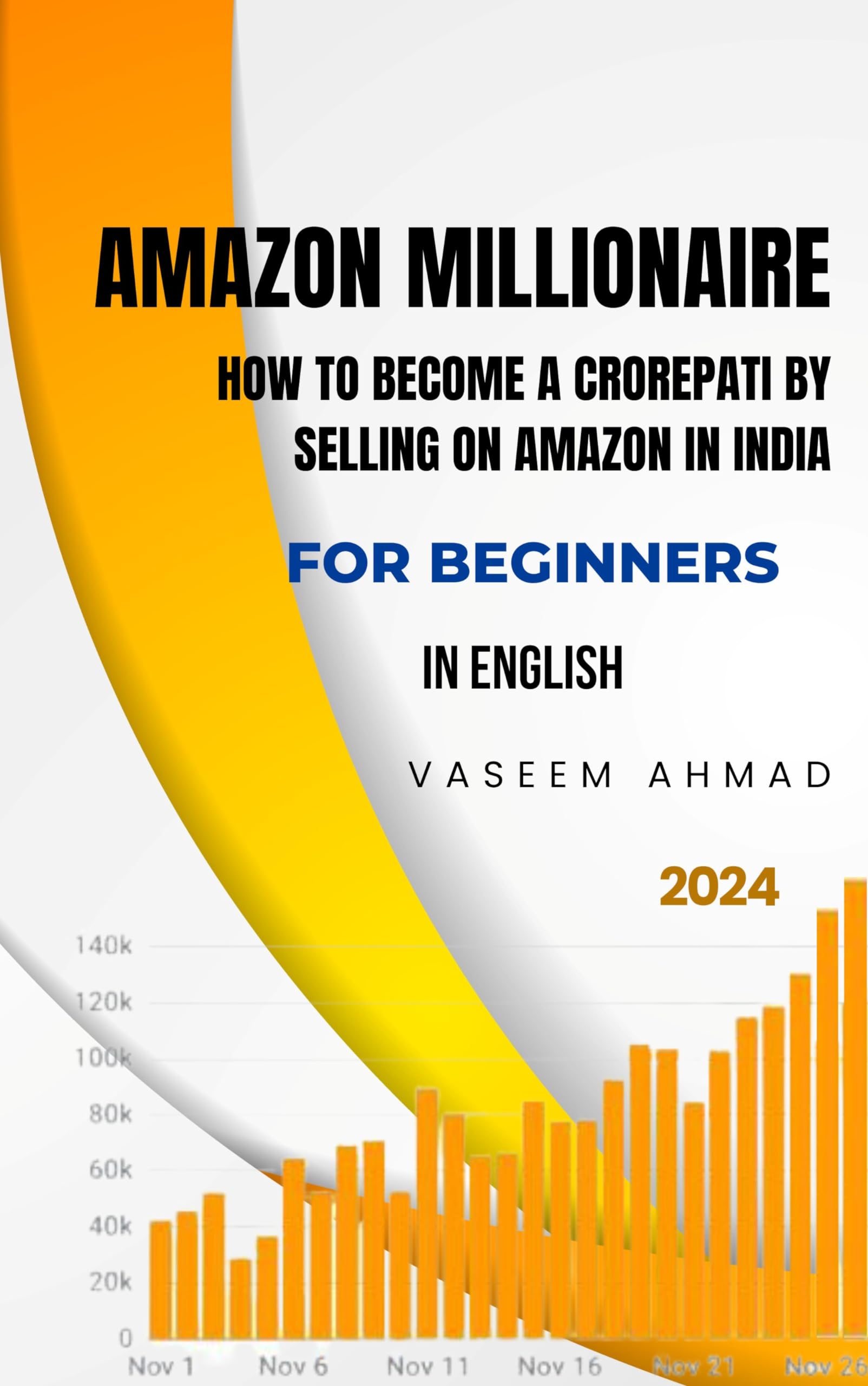 Amazon Millionaire English: How to sell on amazon in India become a Crorepati by selling on Amazon in India for beginners, how to find a profitable product , product reasearch, sourcing, listing, Amazon FBA benefits and everything in a book