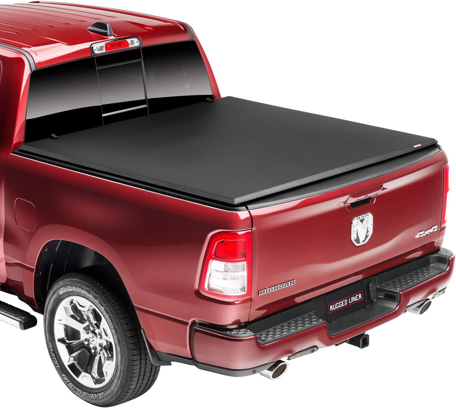Rugged Liner Premium Soft Folding Truck Bed Tonneau Cover | FCTUN6514 | Fits 2014 - 2022 Toyota Tundra (with or w/o utility track) 6' 7" Bed (78.7")