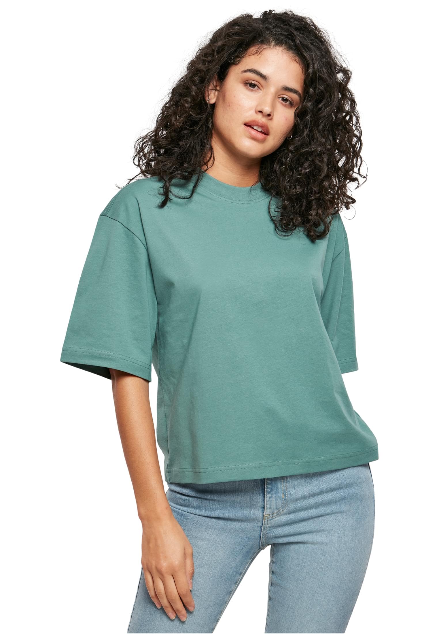Urban Classics Women's Organic Oversized Tee T-Shirt - - XS