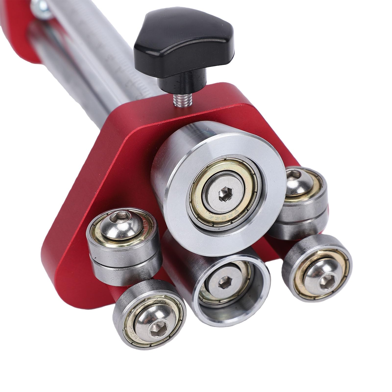 Aramox Cintreuse à Rouleaux de Tôle 7 à 130 Mm Réglable de 0 à 100 Degrés pour Atelier et Fabrication de Métal
