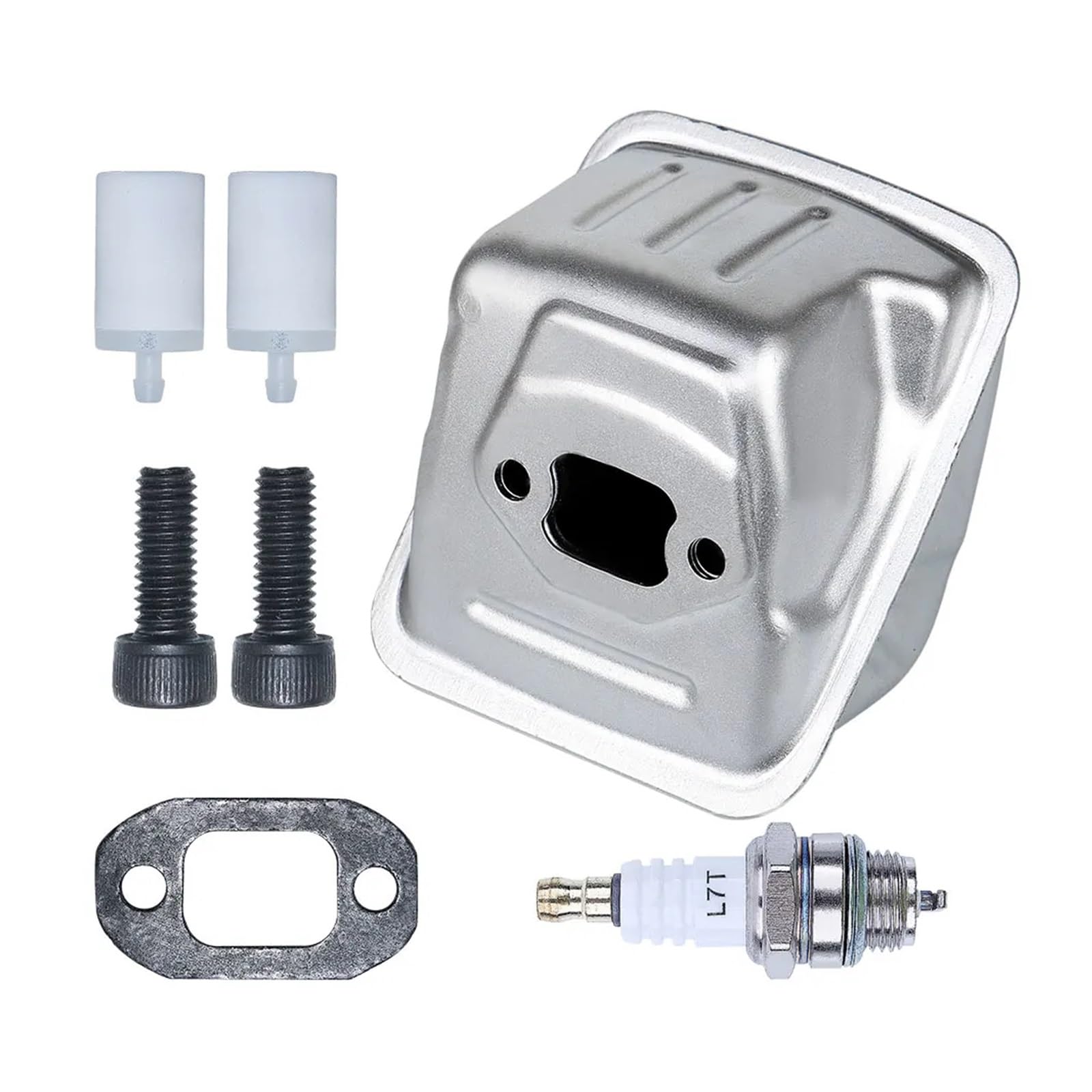 Kit de Filtro de Tornillo de Repuesto for Motosierra de Gasolina 450, 445 y 445e con bujía, OEM 544147702