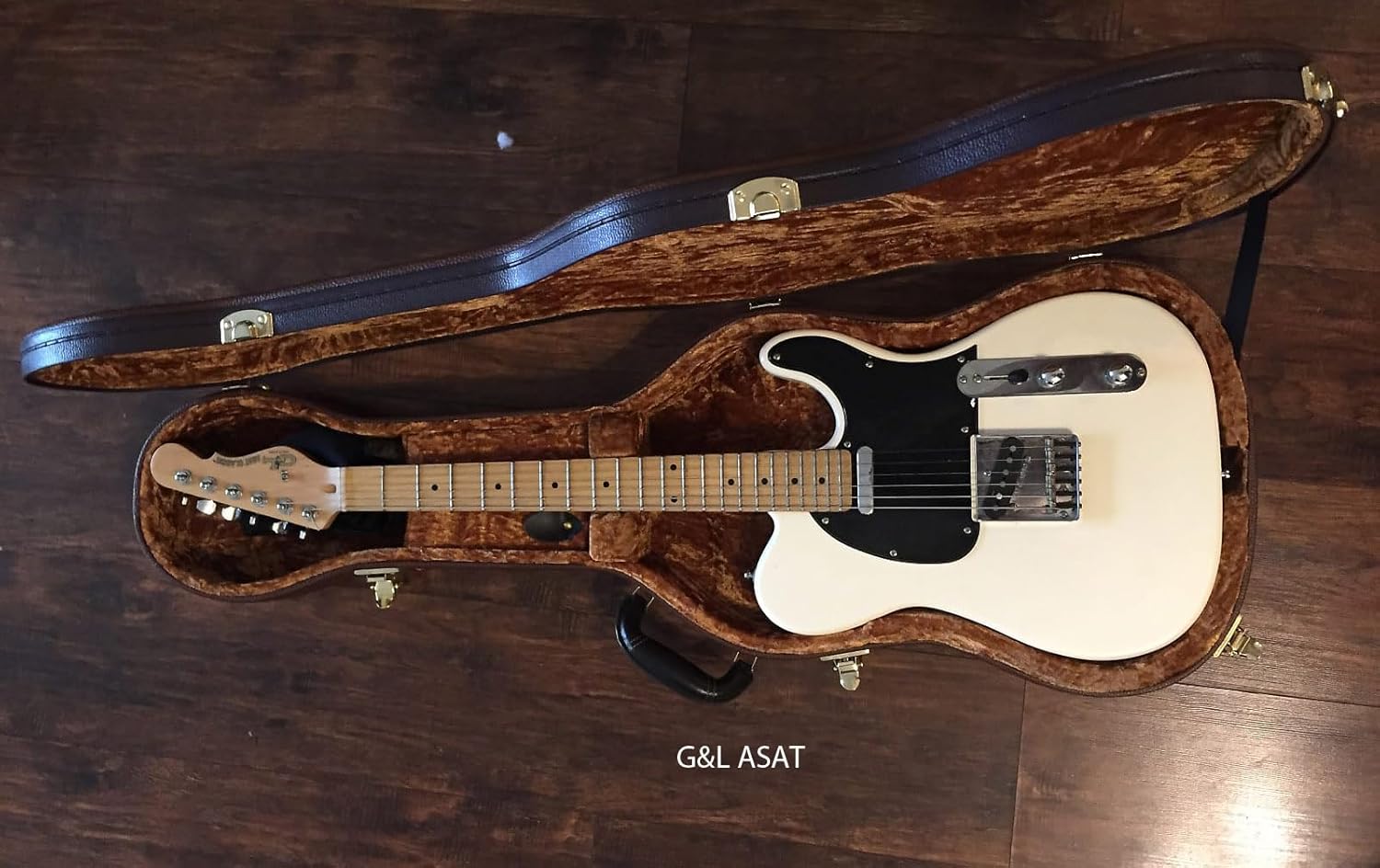 SX Douglas/Sprite EGC-450 ST Brown/Gold Electric Guitar Case
