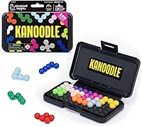 Educational Insights Kanoodle Original 3D Brain Teaser Puzzle - 200+ Challenges, Portable Travel Game for Kids Teens Adults Ages 7+