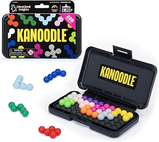 Educational Insights Kanoodle Original 3D Brain Teaser Puzzle - 200+ Challenges, Portable Travel Game for Kids Teens Adults Ages 7+