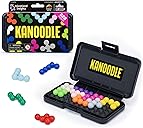 Educational Insights Kanoodle - Original 3D Brain Teaser Puzzle, Single Player Mind Challenge Toys, Handheld Travel Games, Challenging Logic Puzzles and Gifts for Kids, Teens & Adults Ages 7+