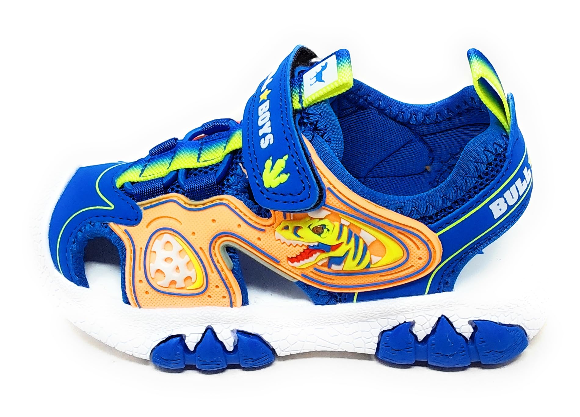 Bull Boys DNCL5191 Sandalo Sneakers in Mesh Azzurro con luci