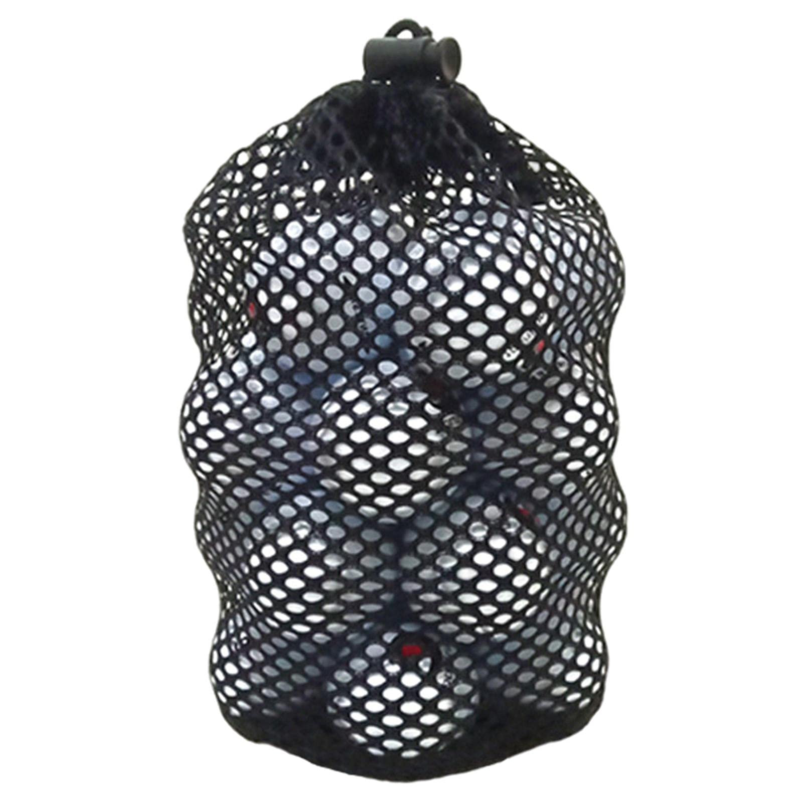 Skrskr Golf Net Bag Nylon Mesh Drawstring Pouch 24/32 Golf Balls Holder Storage Net Bag Ball Bag Golf Accessory/L