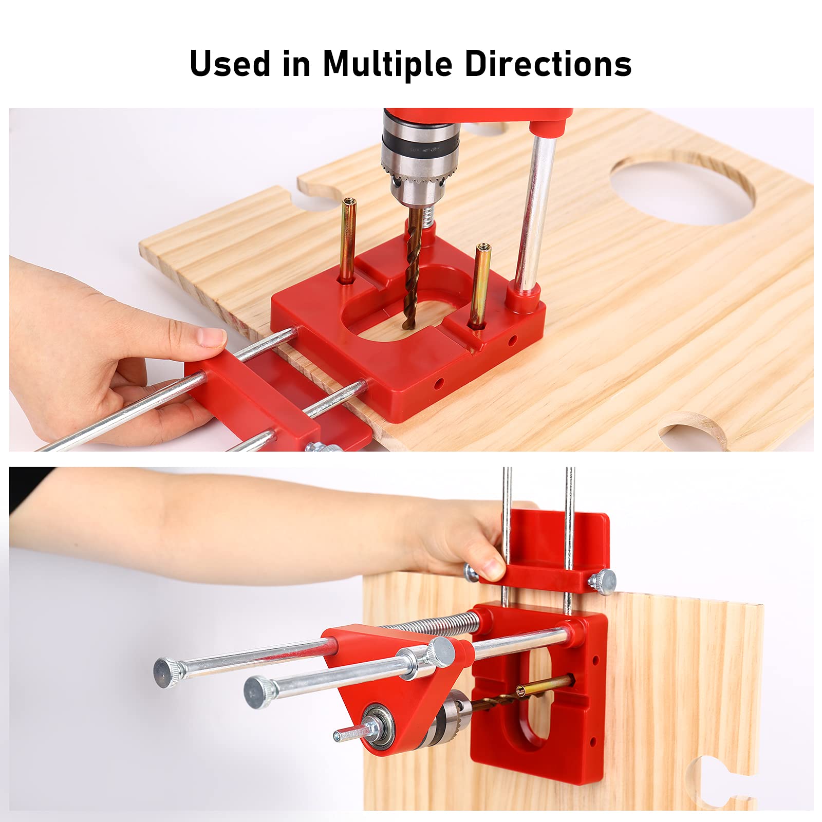 Cerniera Per Porta In Lega Di Alluinio Jig Lavorazione Del Legno Foro Opener Localizzatore Per - 9