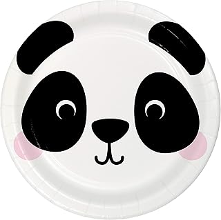 Creative Converting Panda Dessert Plates, 8 ct