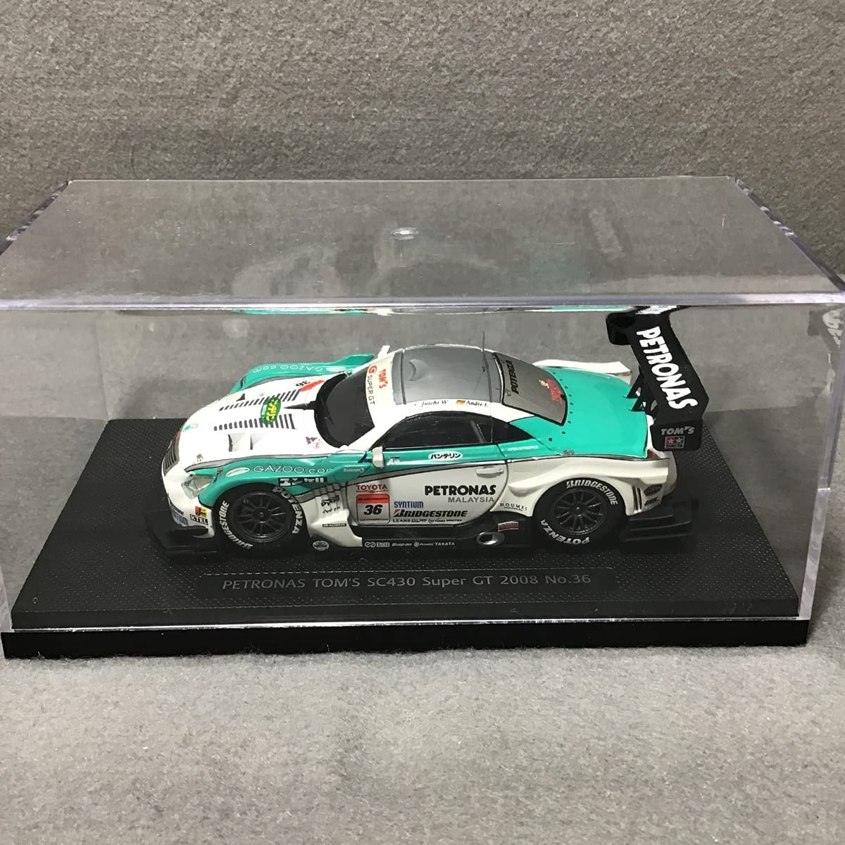 Amazon.co.jp: 1/43 Petronas Toms SC430 Super GT500 2008#36 (White