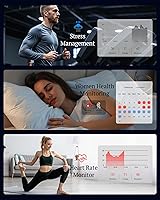 Vista 6 de Anillo inteligente para mujeres y hombres (rosa, n. 8)