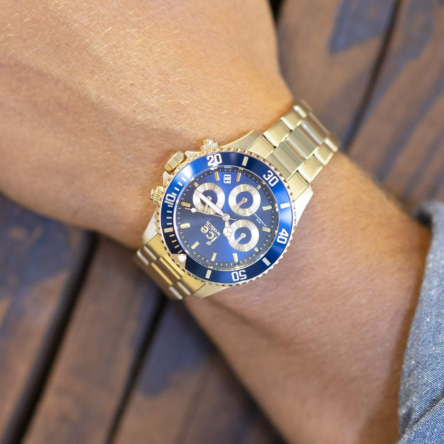 Montre Ice Watch Gold Homme Ice Watch Blau Gold Ice Watch Men