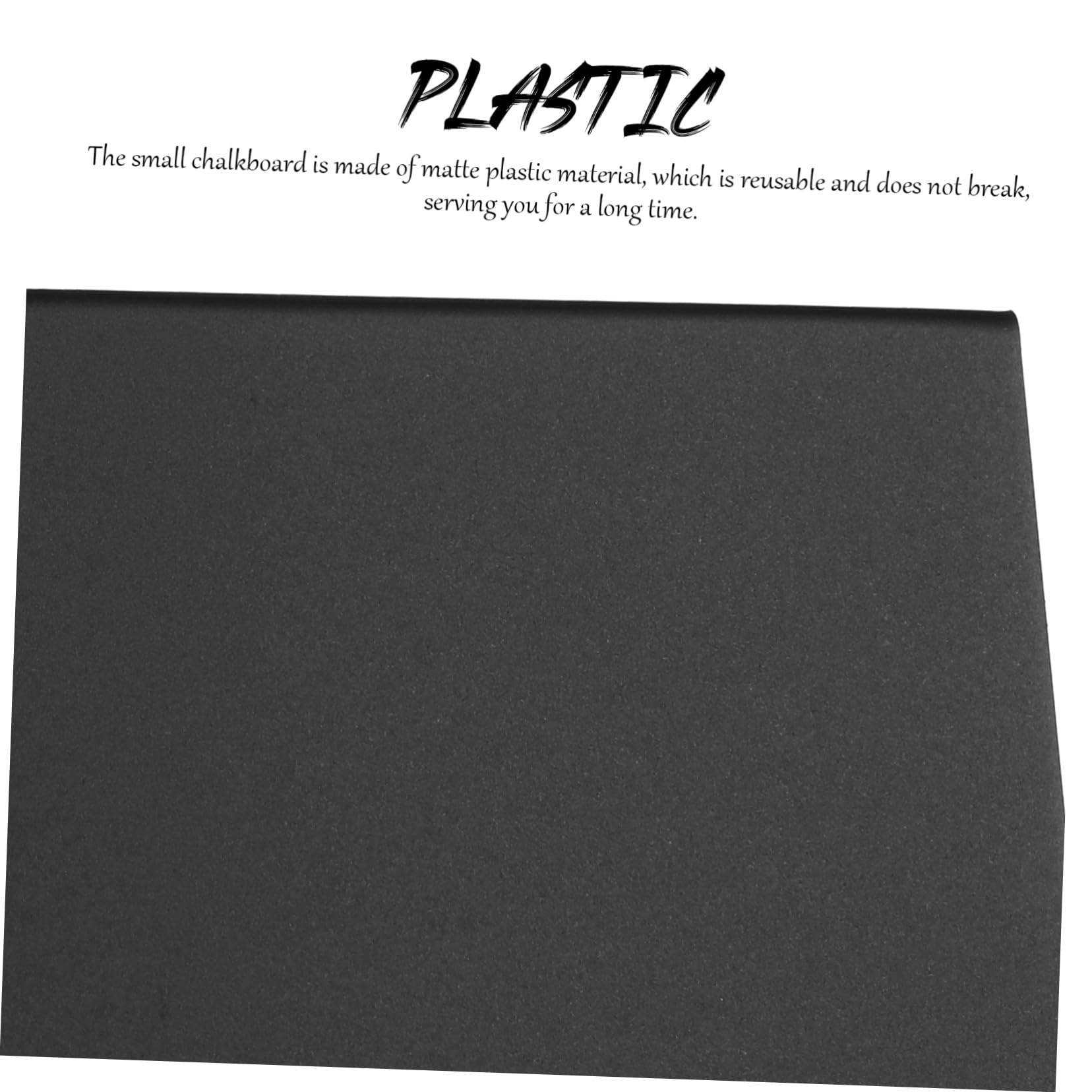Mini Lavagna Nera 30 Pezzi Plastico, Design Doppia Faccia