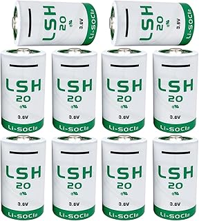 10Pcs 3.6V 13000mAh LSH20 for LSH20 Battery LSH 20 ER34615M D Size Lithium Battery