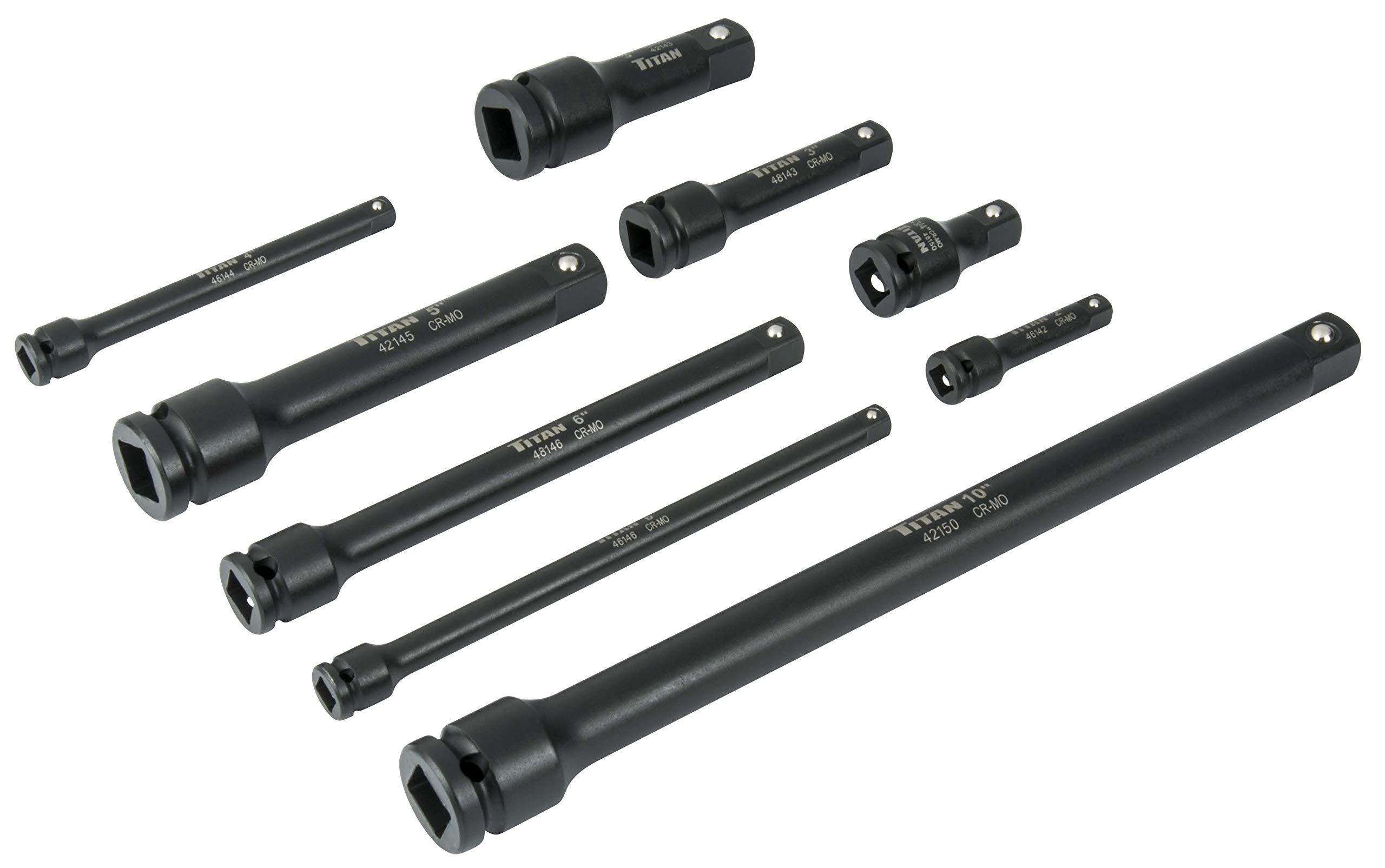Titan 40109 Assorted Impact Extension bar Set - Amazon.com