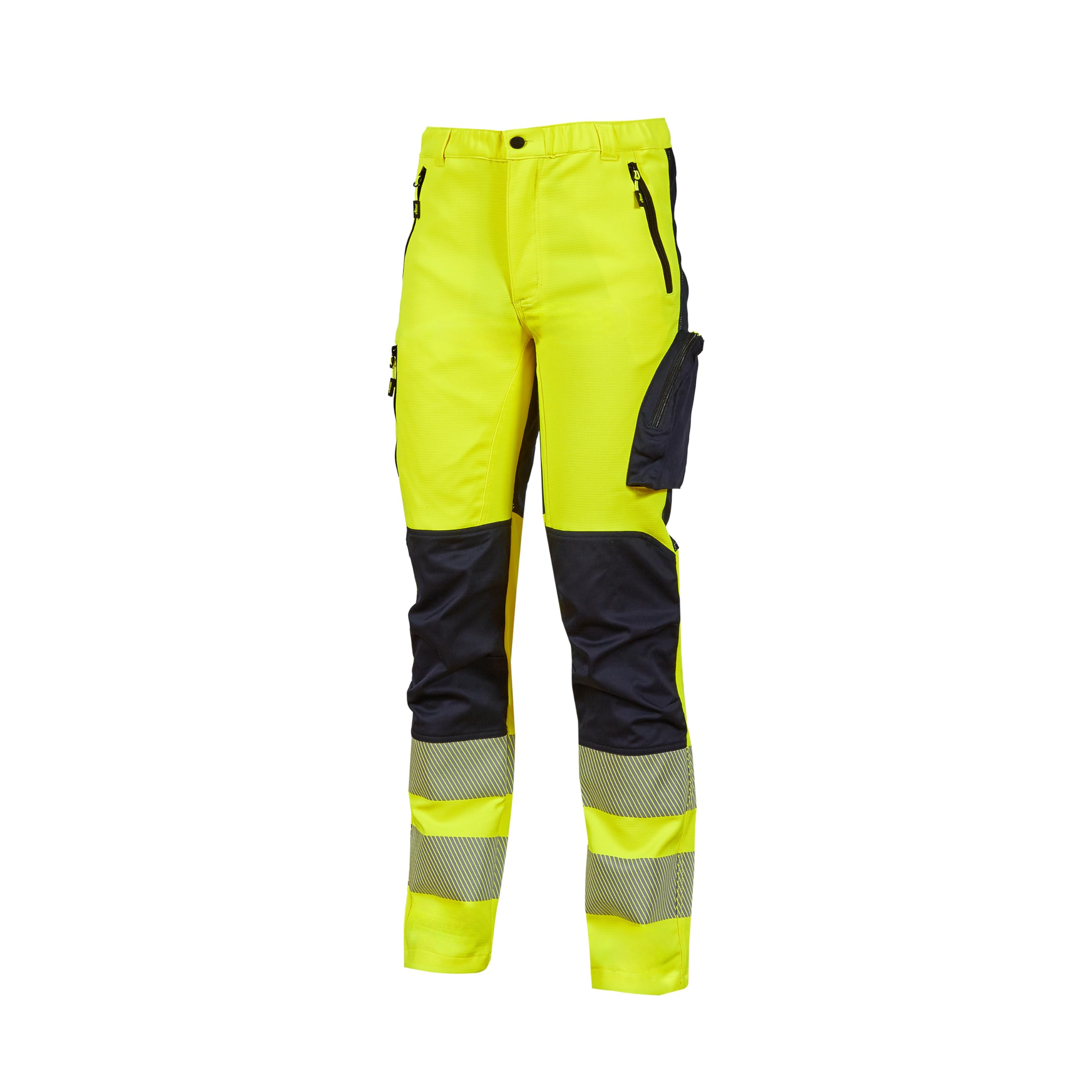 U POWER Roy Yellow Fluo Tuta da Lavoro Uomo