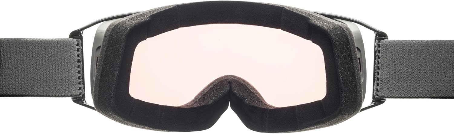 Kacamata Ski ALPINA Double Jack Mag Q kalayan lensa magnét anu dipasang