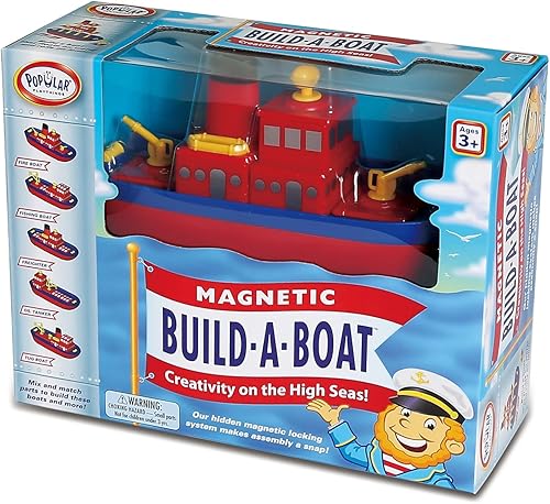 Juego de juguetes magnéticos de alta mar 10 piezas Juego de juguetes magnéticos de alta mar 10 piezas