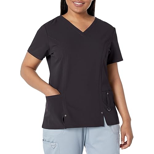Dickies Xtreme Stretch Women Scrubs Top V-Neck 82851