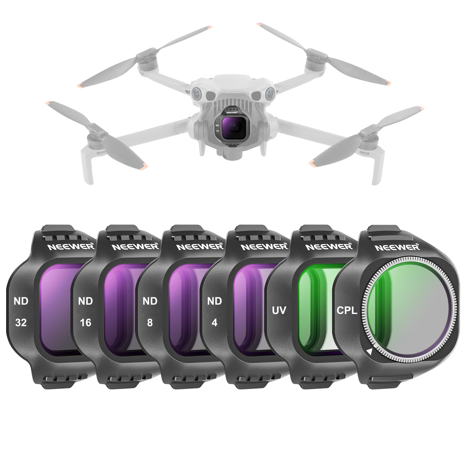 filtro cpl e nd per drone dji mini 5 pro con 6 pezzi compatibili