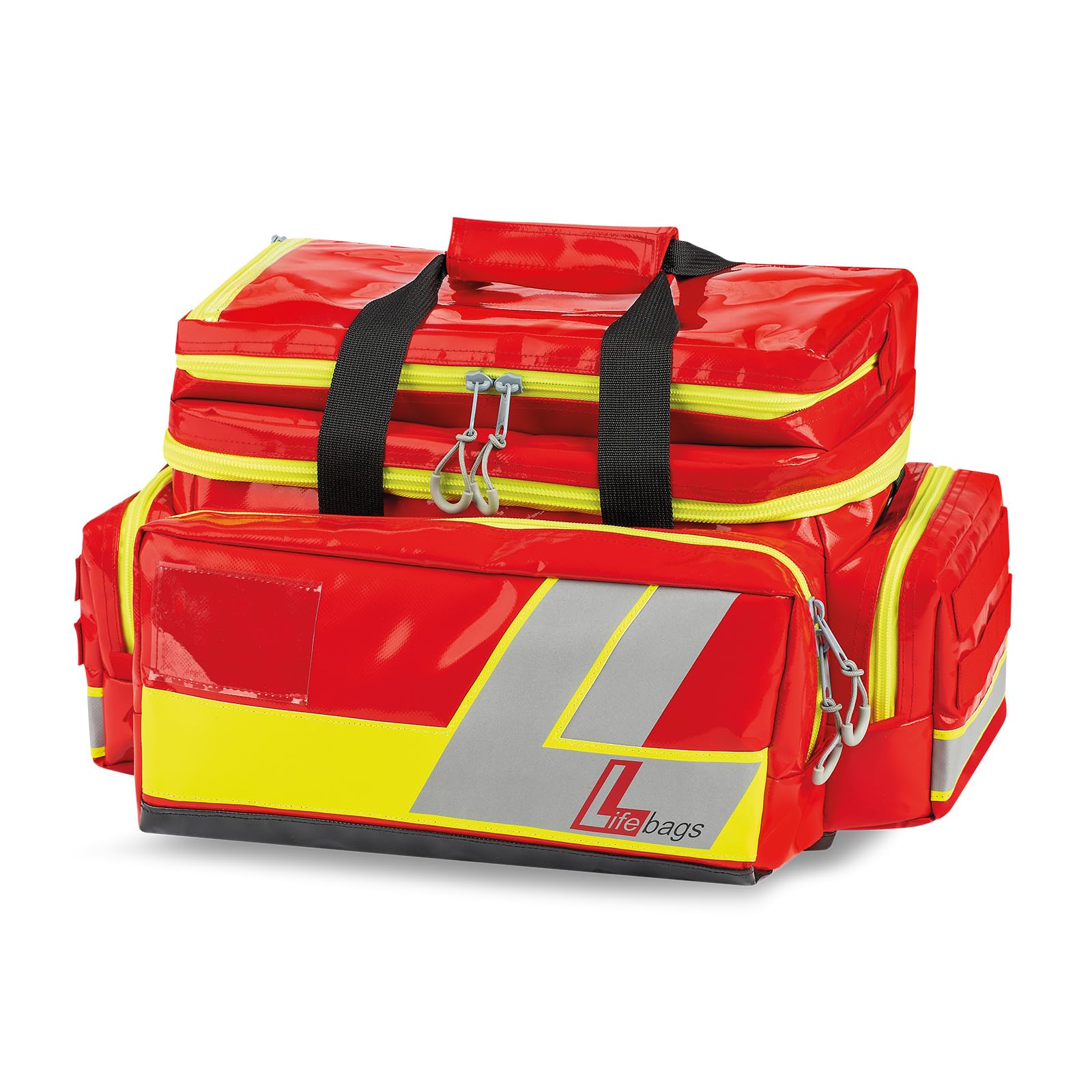Söhngen Lifebag M (Erste Hilfe Rucksack für den Sport, Farbe rot, bestückt, Erste-Hilfe-Kit, Notfallausrüstung) 0405050