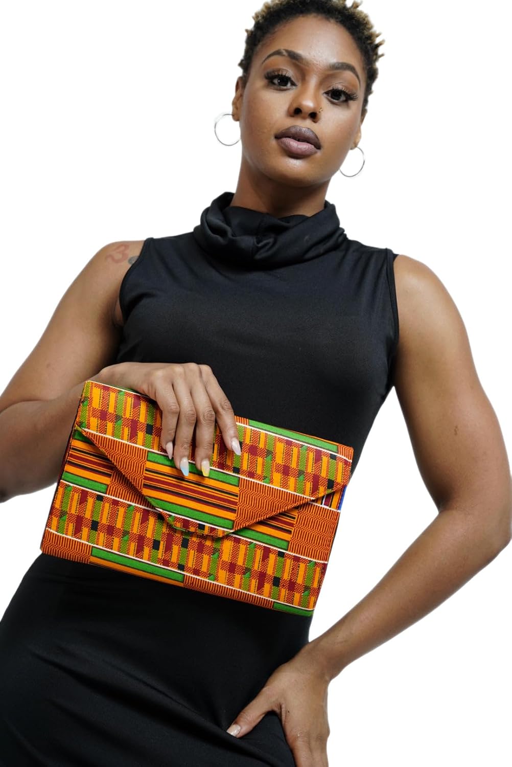 Dupsie's African Print Clutch Purse