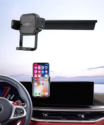 Auto Clamp Car Phone Holder for BMW X5,X6,X7 2023-2026, 14.9" Screen