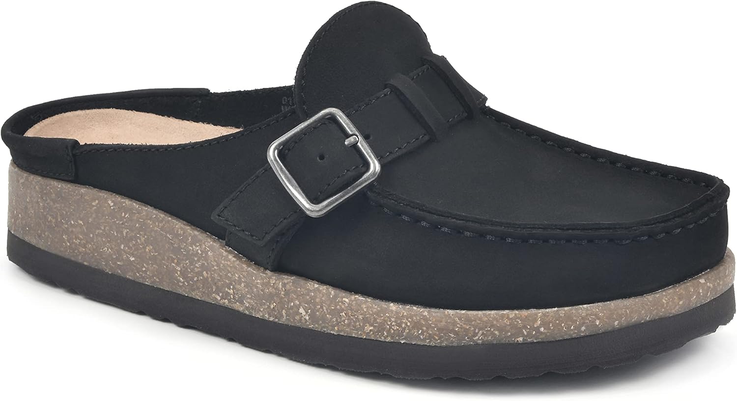 Comfortable Leather Footbed Clog by WHITE MOUNTAIN Zambia Ubuy - Main Image