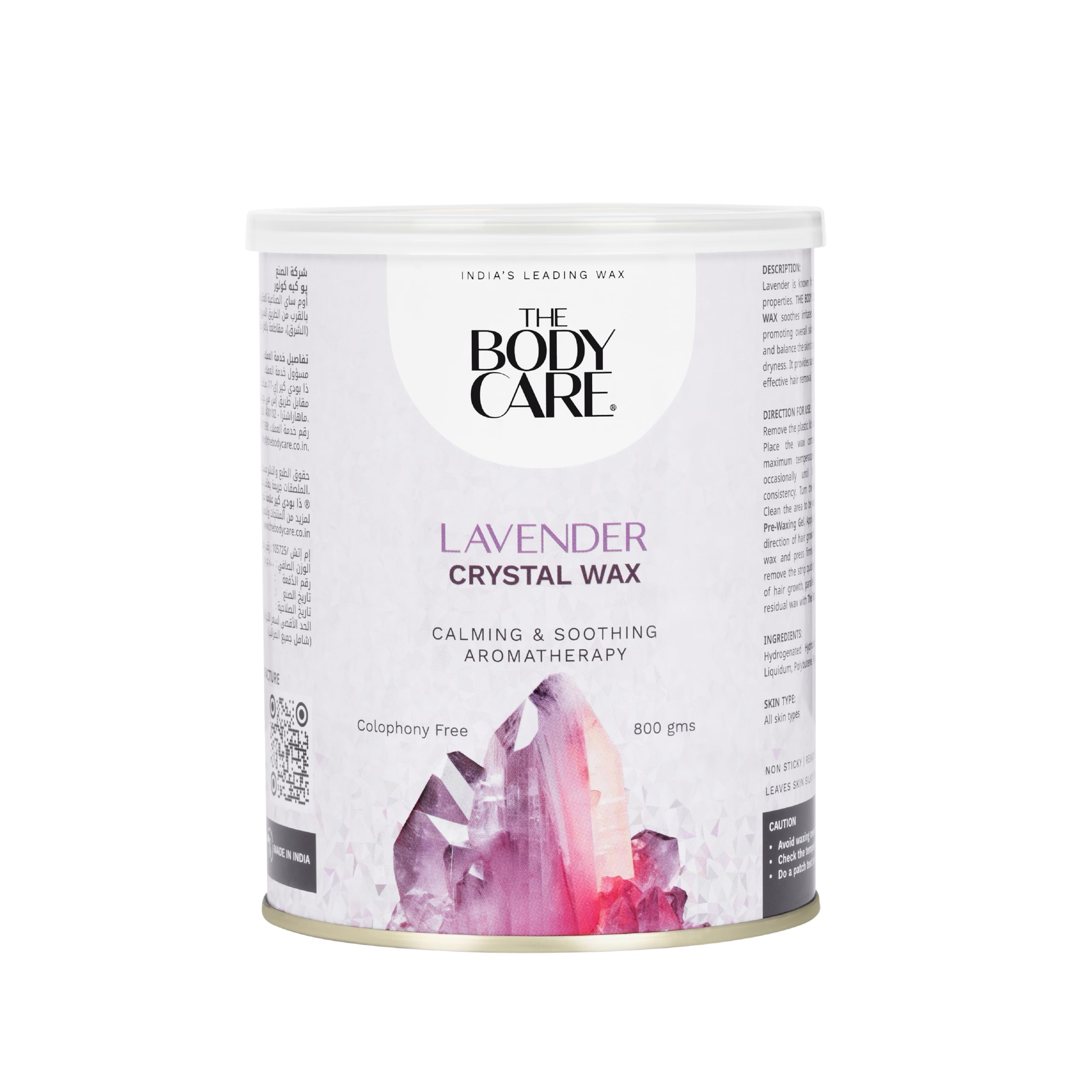 The Body Care Lavender Crystal Hair Removal Wax For Women Smooth Skin Aromatherapy Hot Wax Face Underarm Bikini Body All Skin Types 800g-image-16