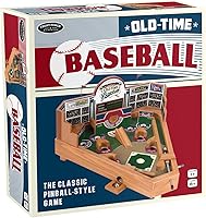 Vista 1 de Front Porch Classics Old Time Baseball Classic Table Top Pinball Game