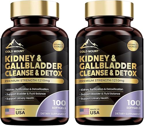 Miniatura 9 de Renal Cleanse Detox & Repair, Suplemento de apoyo para la salud de los riñones y la vesícula biliar con cereza, hoja de ortiga, arándano y diente de