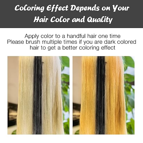 Miniatura 8 de Ultikare - Tinte temporal para el cabello negro, tinte para el cabello, color de cera natural, crema de barro instantáneo, 3.4 onzas líquidas,