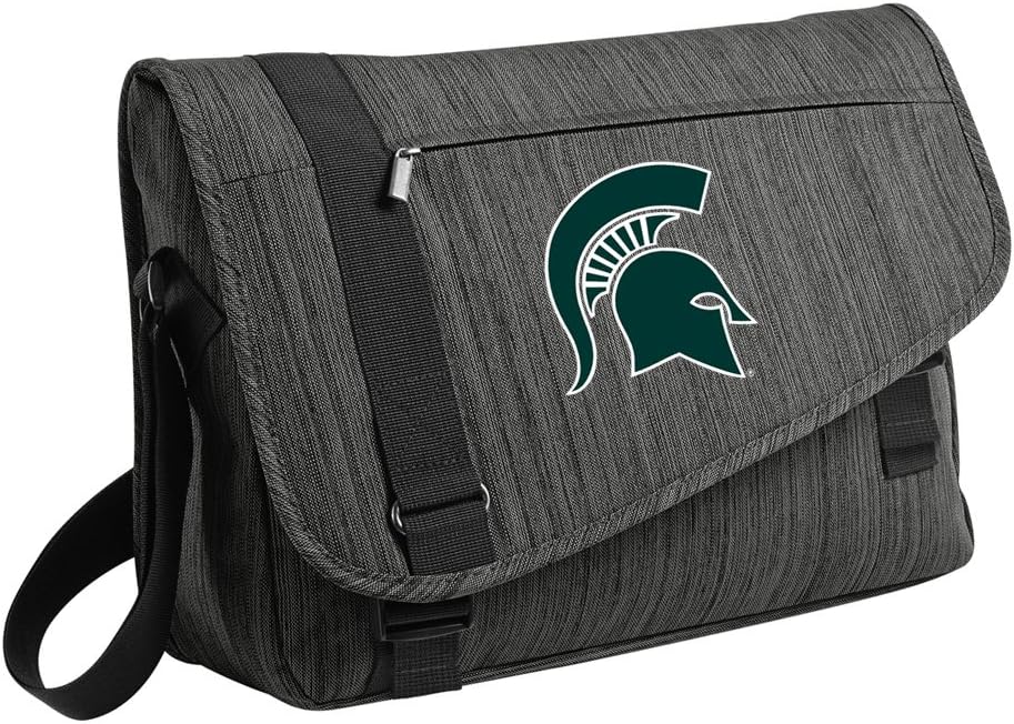 Broad Bay DELUXE Michigan State Laptop Bag Michigan State Messenger Bags
