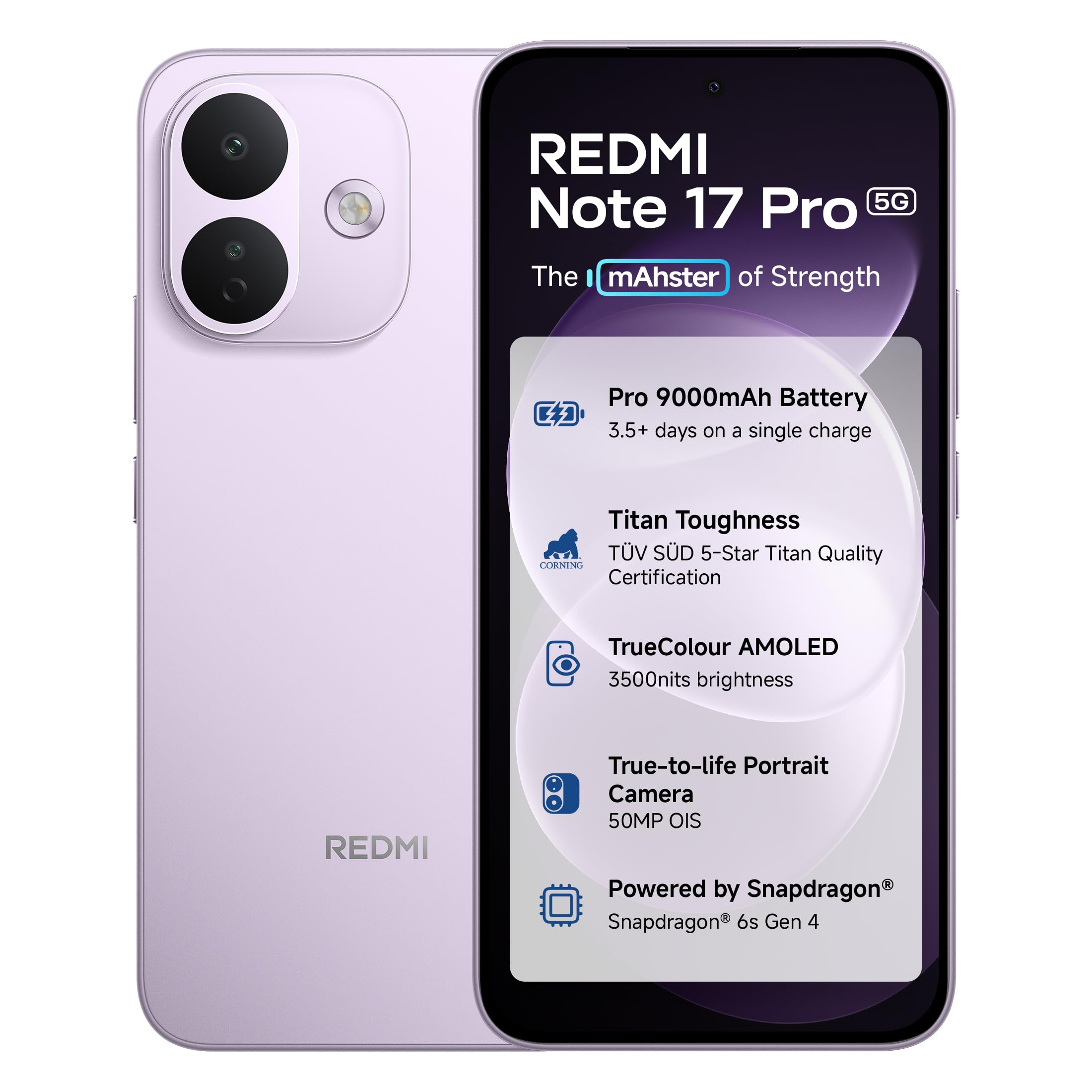 Redmi Note 17 Pro 5G 8GB 128GB Purple Purple Vibe - Image 1