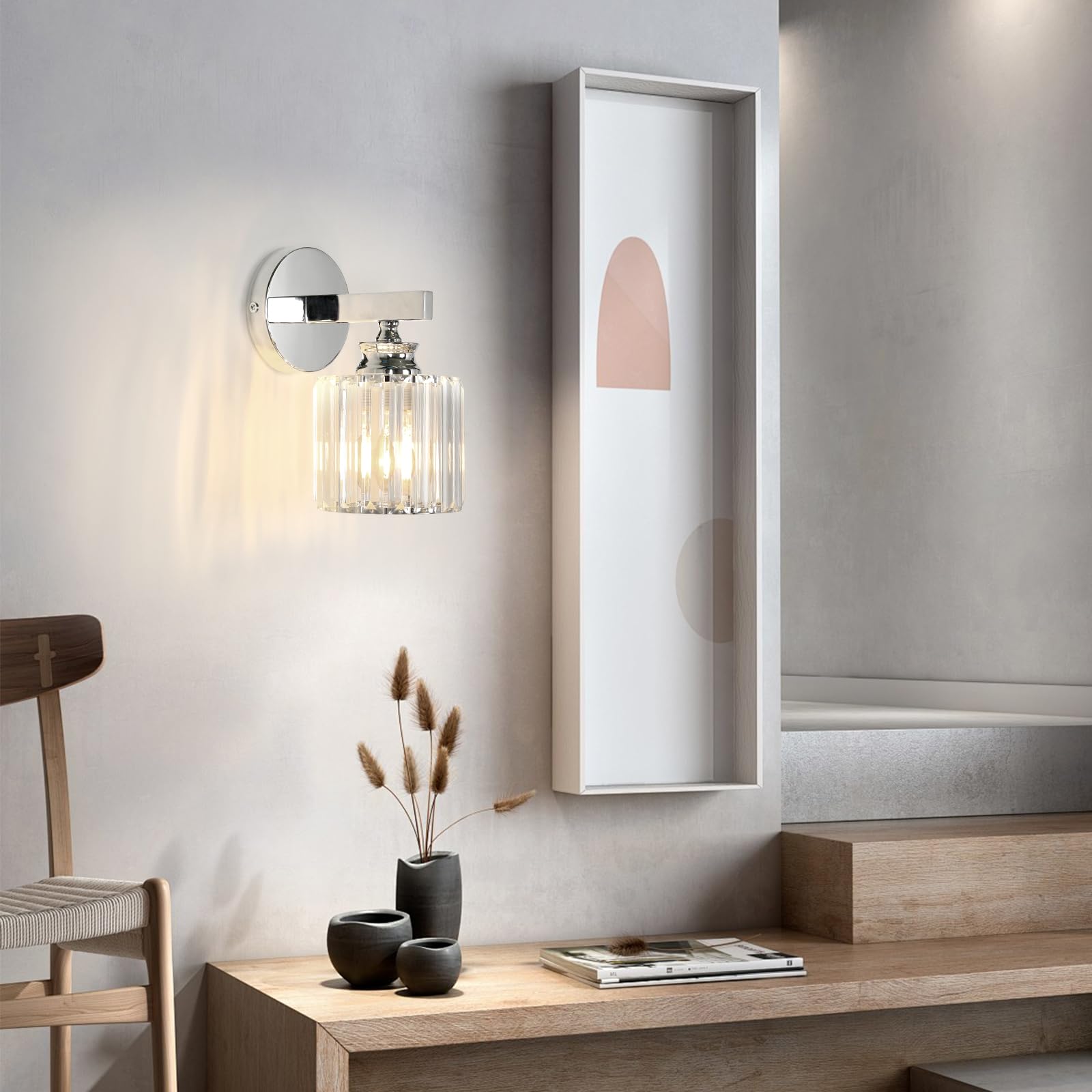 Humanoïde wandlamp binnen - Moderne industriële stijl wandlamp voor