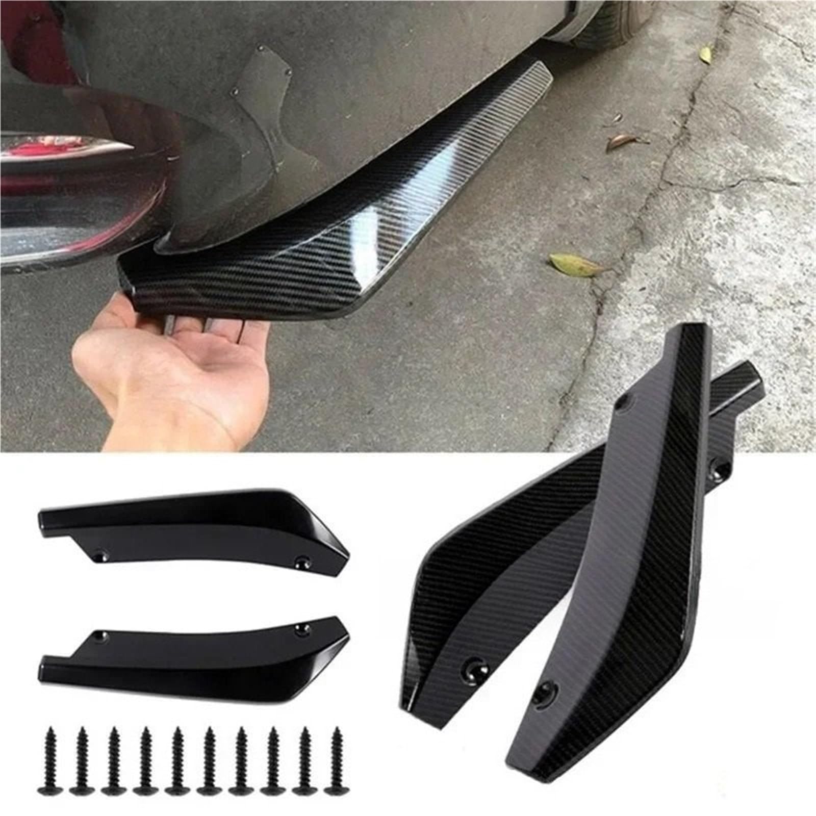 Spojlery tylne Do Nissan 350Z 370-Z 2003-2020 Spojler samochodowy | Tylny Zderzak Splitter Dyfuzor Canard Wrap Spoiler Boczna Dokładka Podbródek Body Kit