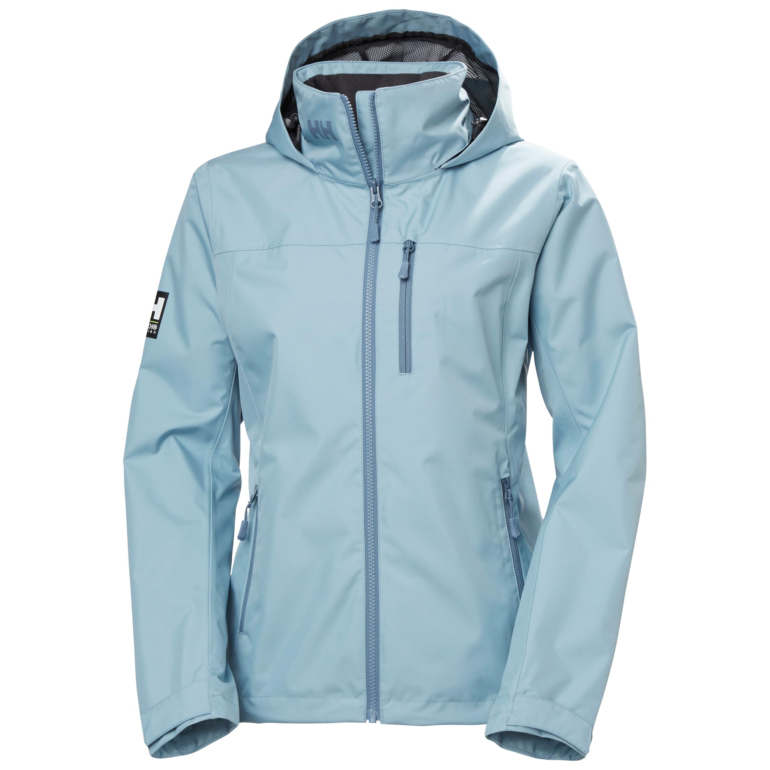 Helly Hansen Women's Crew Hooded Jacket 2.0, 561 Windy Blue, 3XL