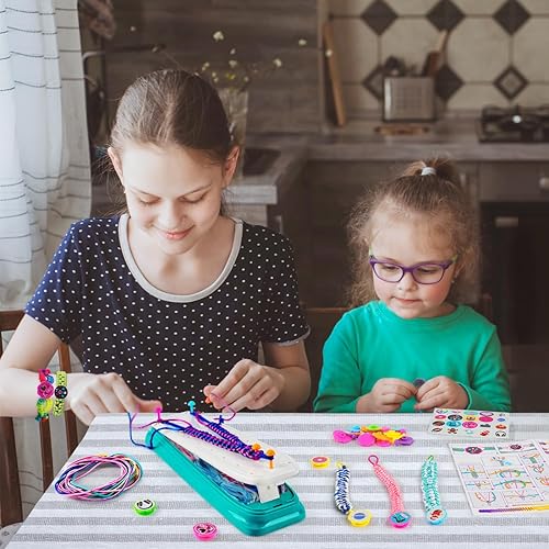 Miniatura 2 de VERTOY - Kit para fabricar pulseras de amistad para niñas, divertido juego de arte y artesanía para 6 a 12 años, actividad gratificante, el mejor