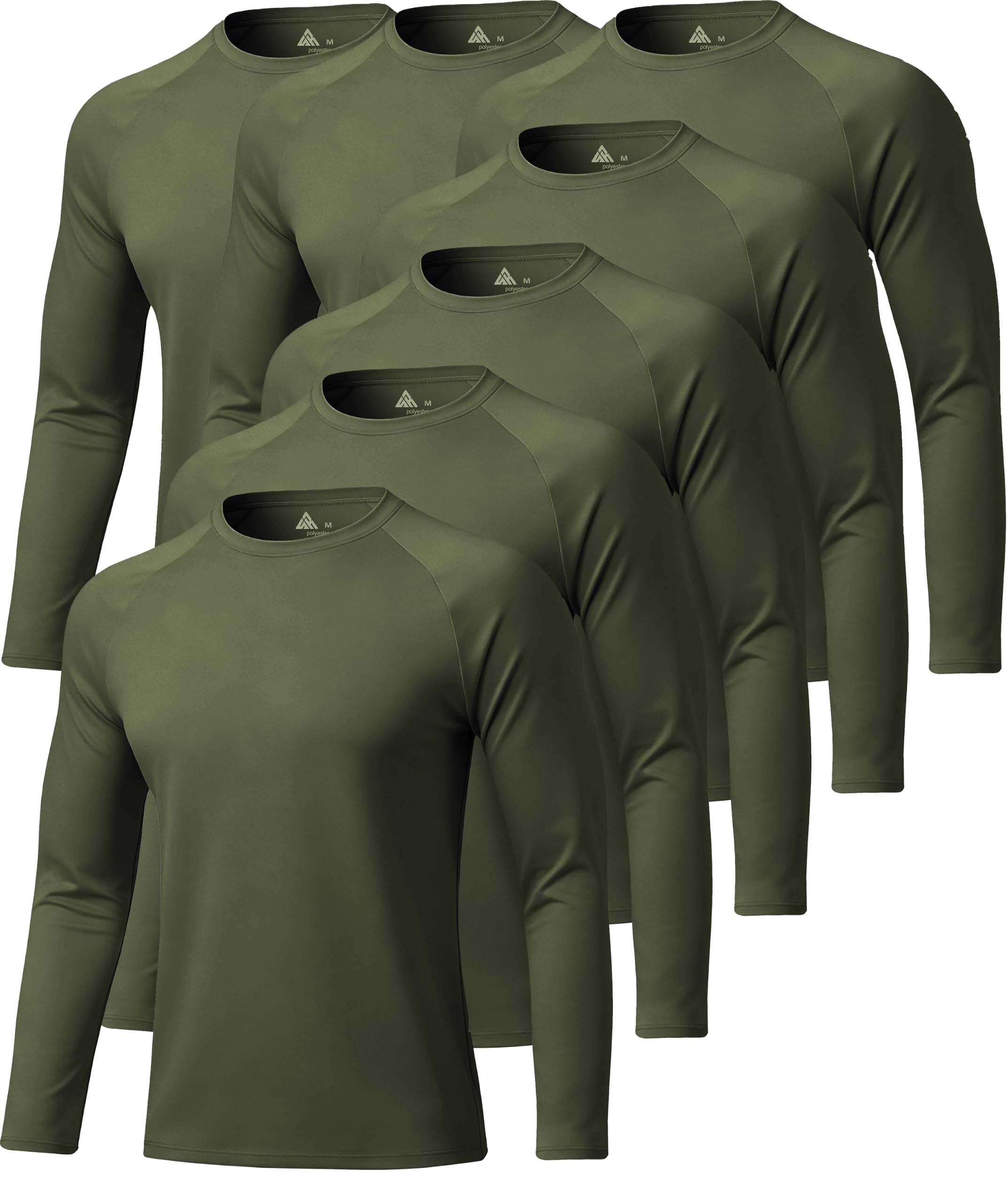 ZITY Long Sleeve Shirts for Men UPF 50+ Moisture Wicking Workout